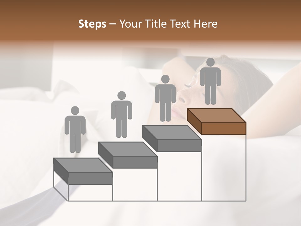 Sleeping Young  People PowerPoint Template