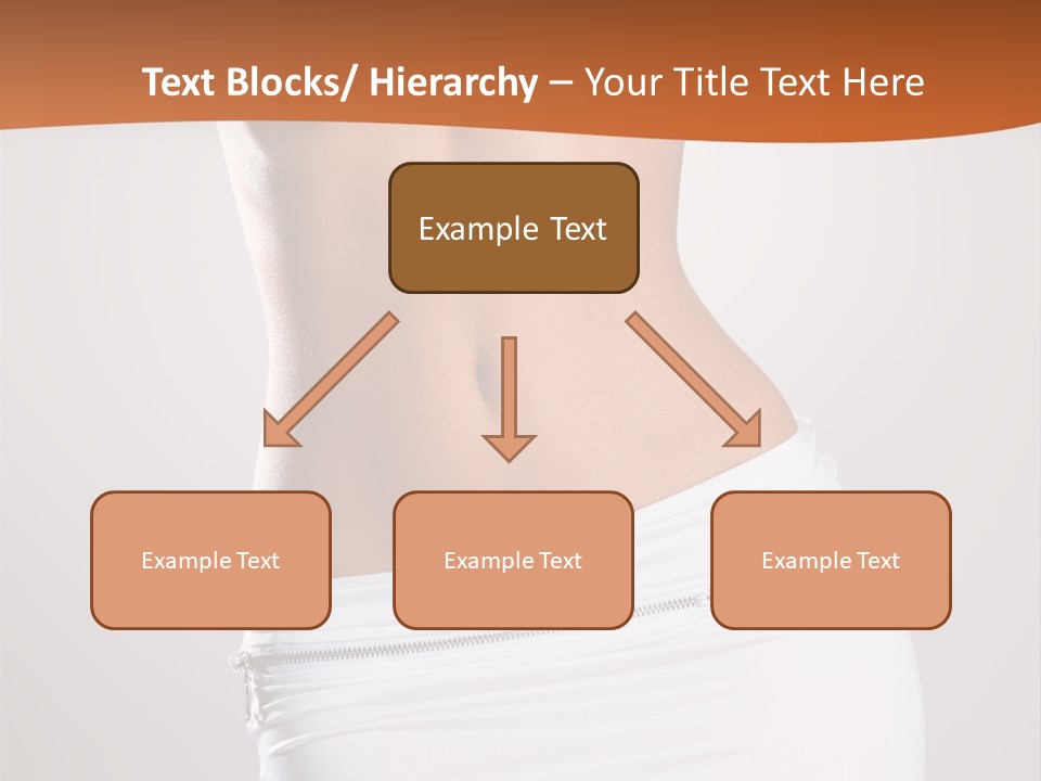 Posing Women Body Woman PowerPoint Template