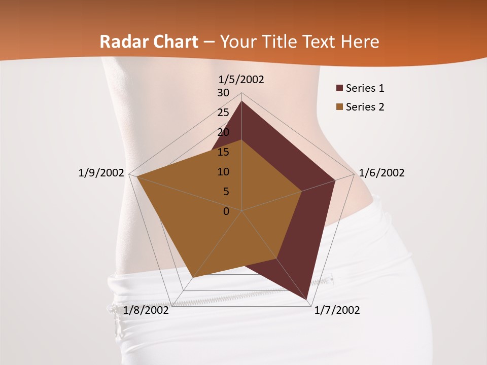 Posing Women Body Woman PowerPoint Template