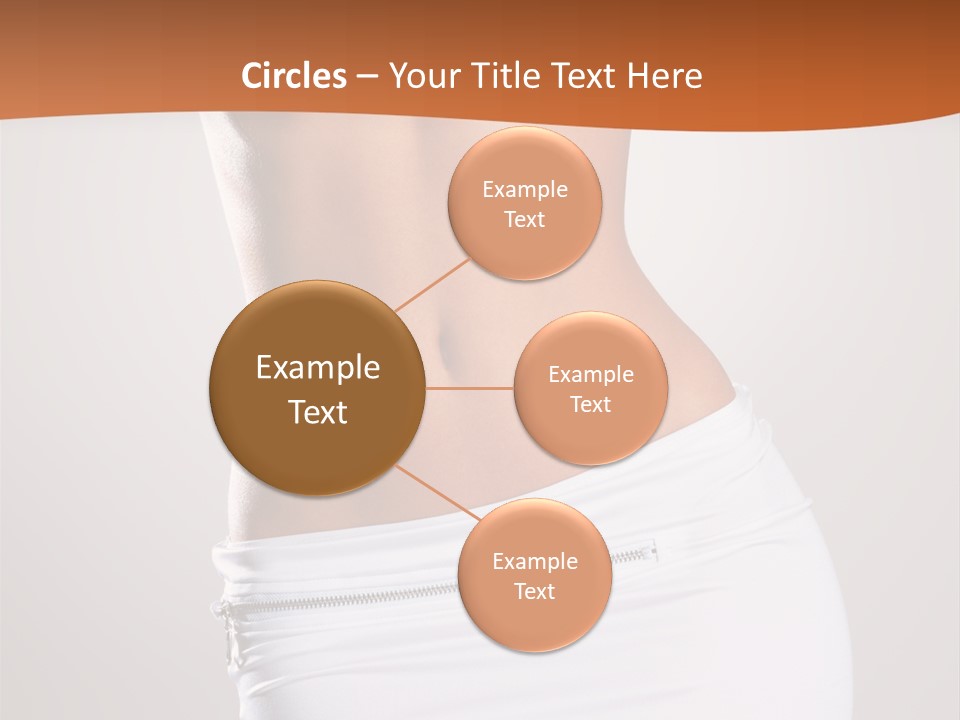 Posing Women Body Woman PowerPoint Template