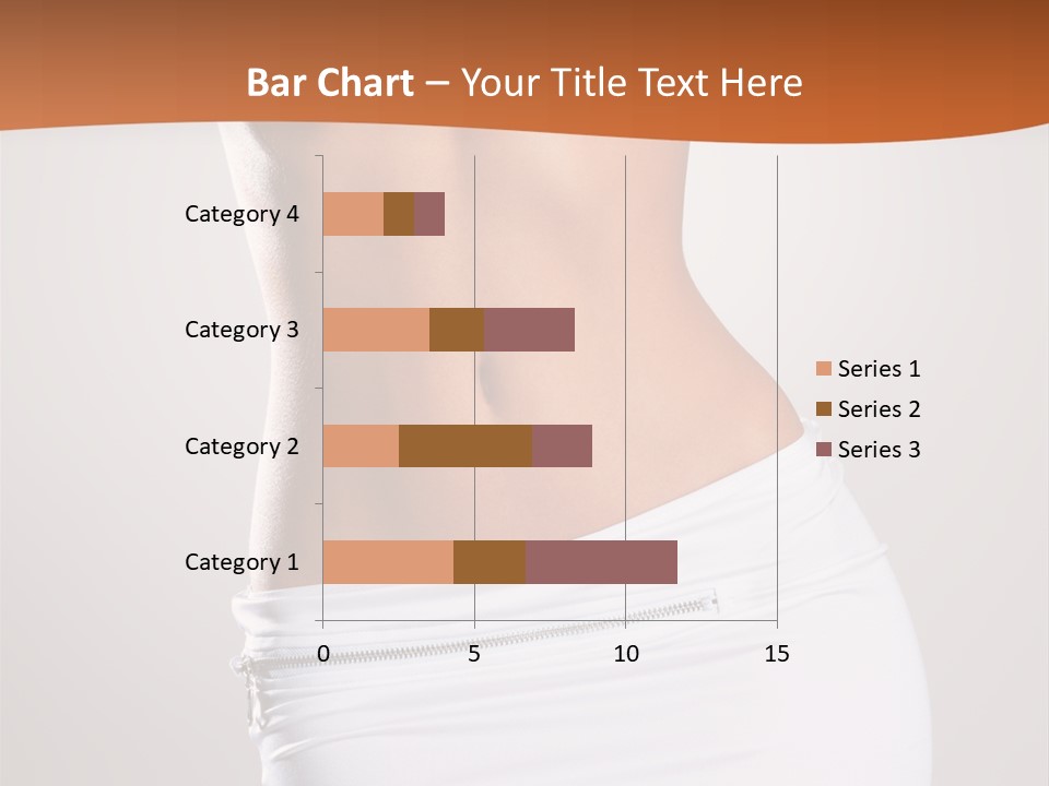 Posing Women Body Woman PowerPoint Template