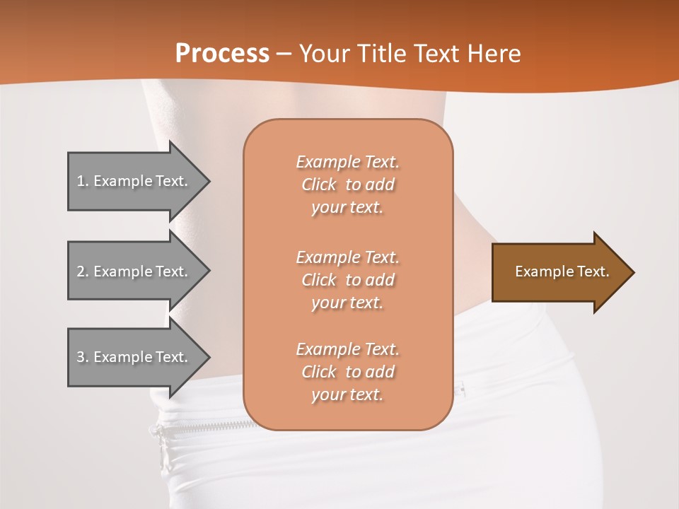 Posing Women Body Woman PowerPoint Template