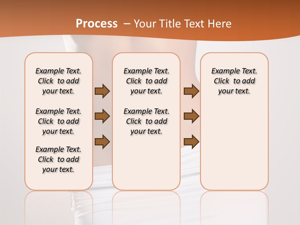 Posing Women Body Woman PowerPoint Template