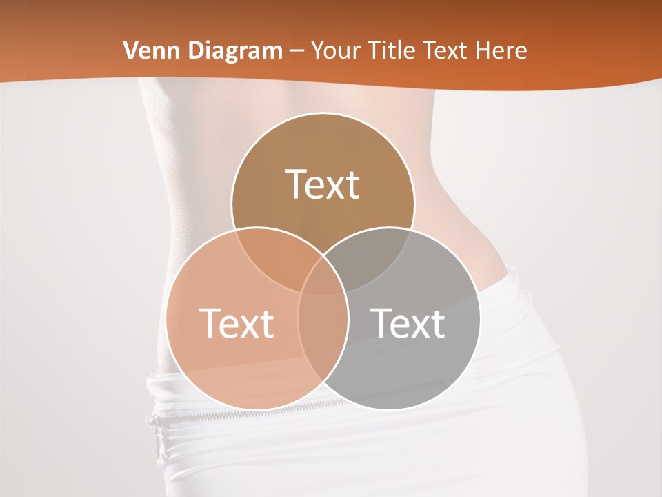 Posing Women Body Woman PowerPoint Template