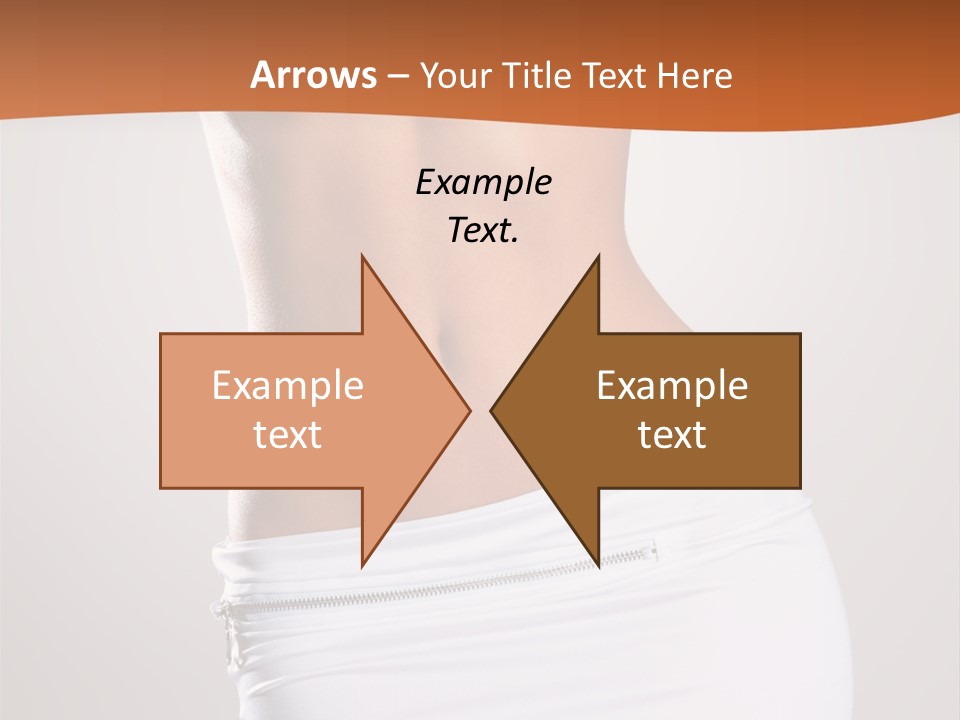 Posing Women Body Woman PowerPoint Template