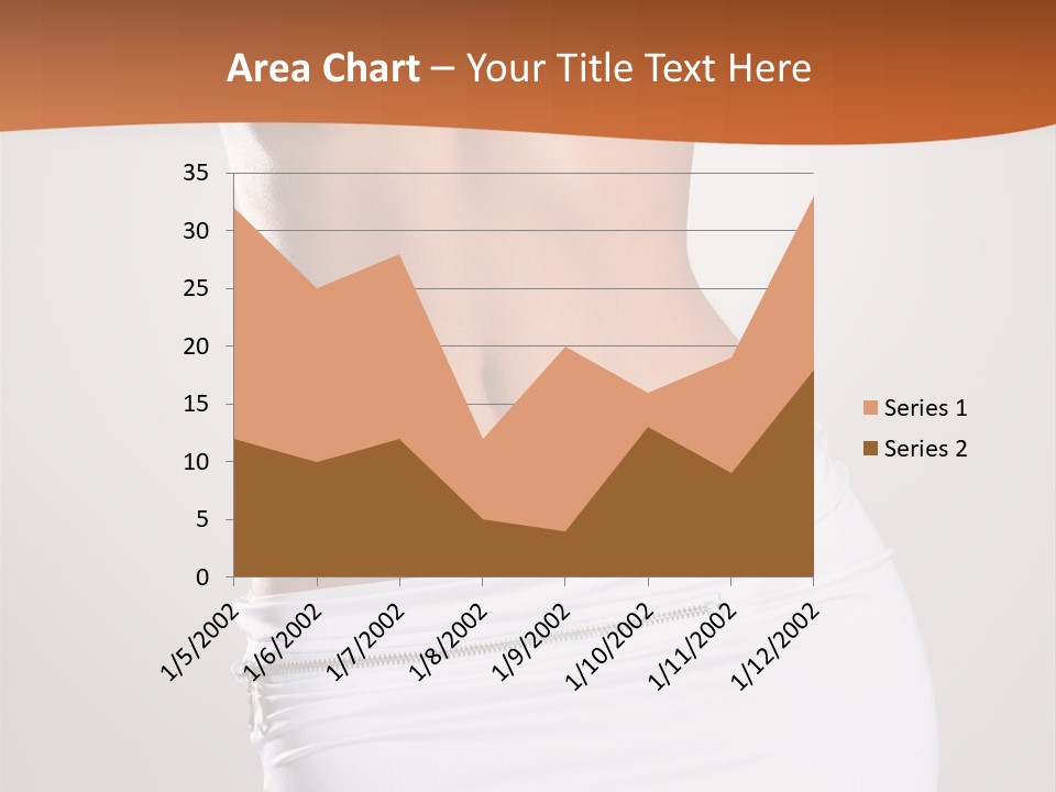 Posing Women Body Woman PowerPoint Template