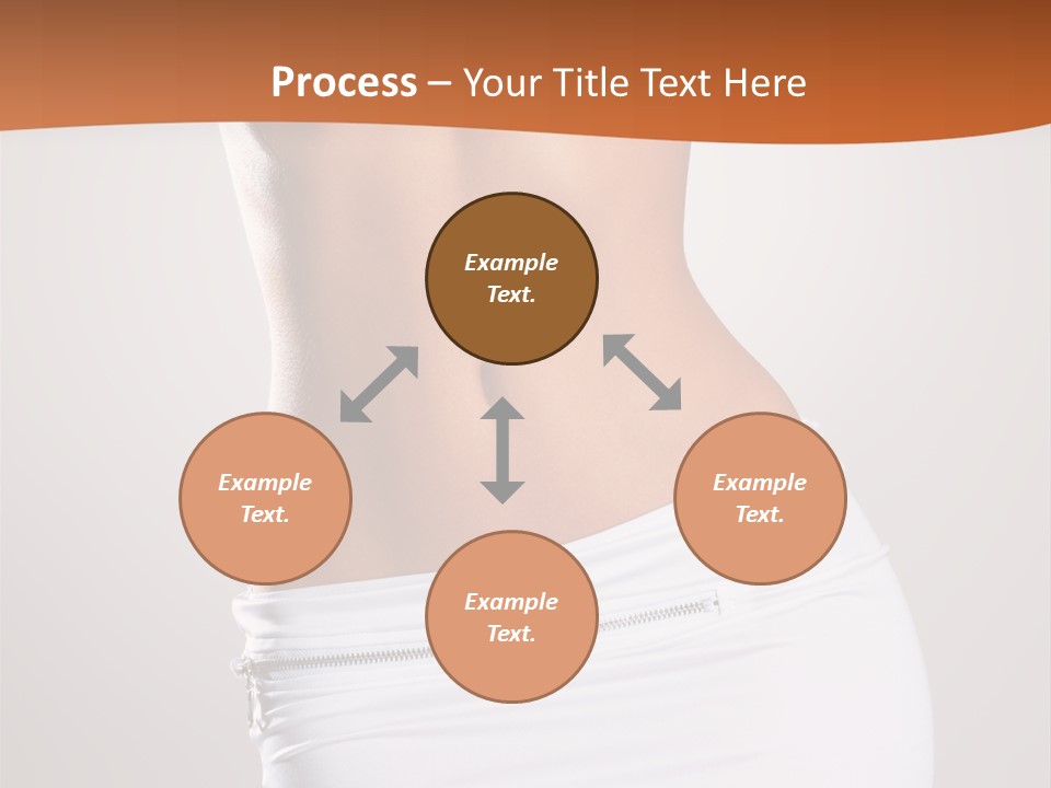 Posing Women Body Woman PowerPoint Template