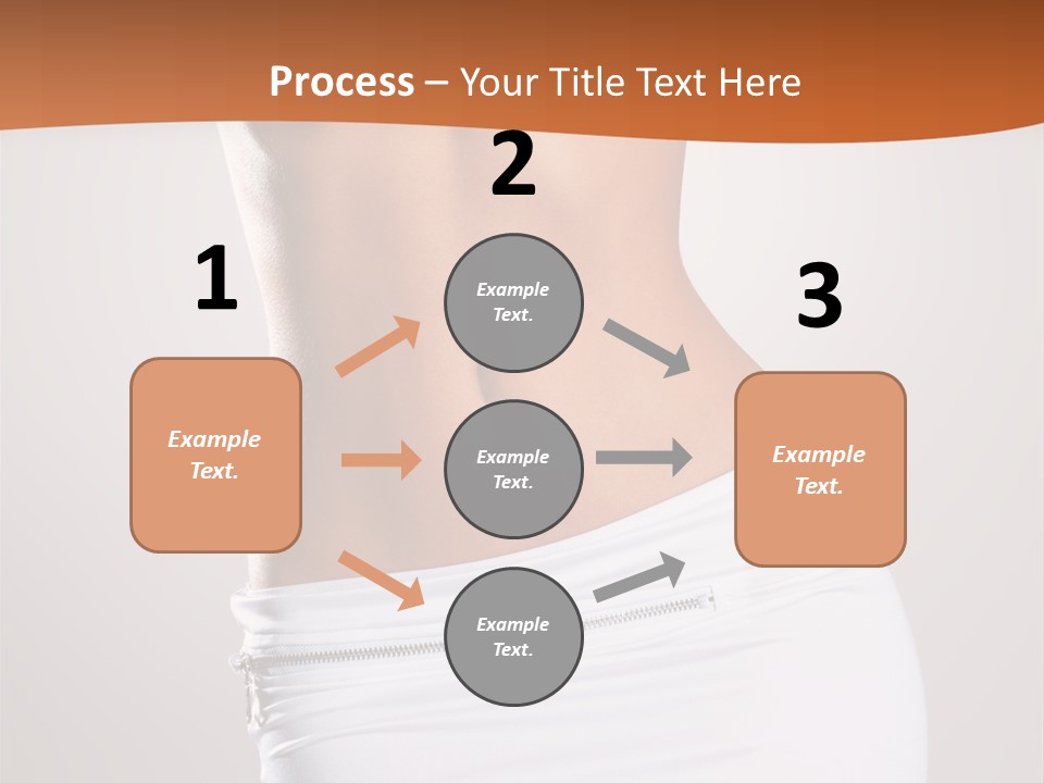 Posing Women Body Woman PowerPoint Template