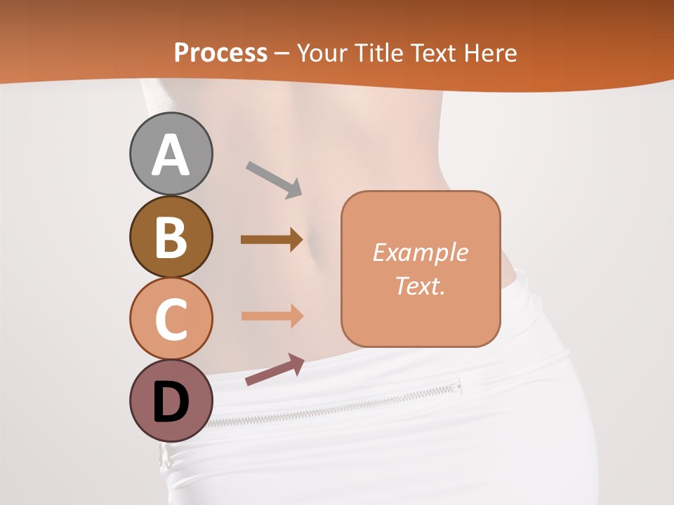 Posing Women Body Woman PowerPoint Template