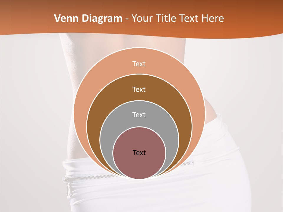 Posing Women Body Woman PowerPoint Template