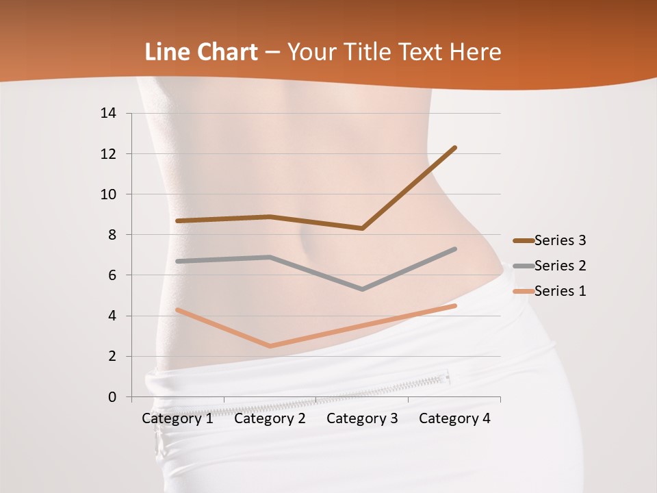 Posing Women Body Woman PowerPoint Template