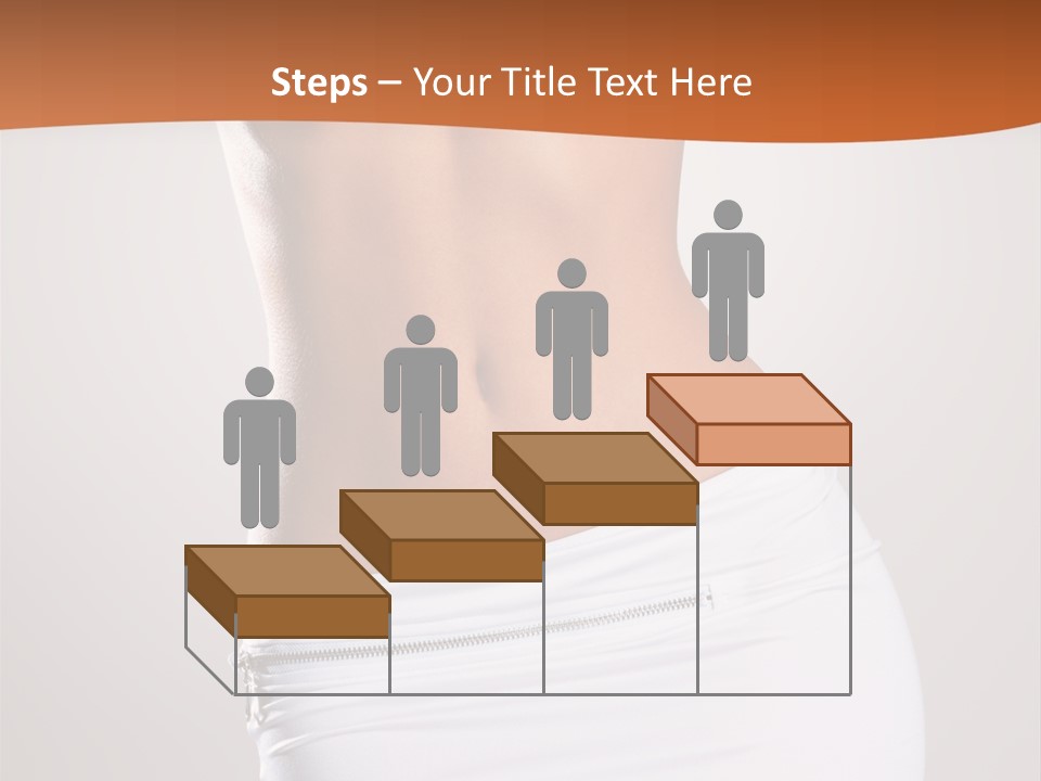 Posing Women Body Woman PowerPoint Template