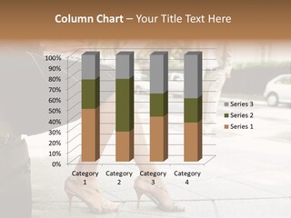 Trees Legs Street PowerPoint Template