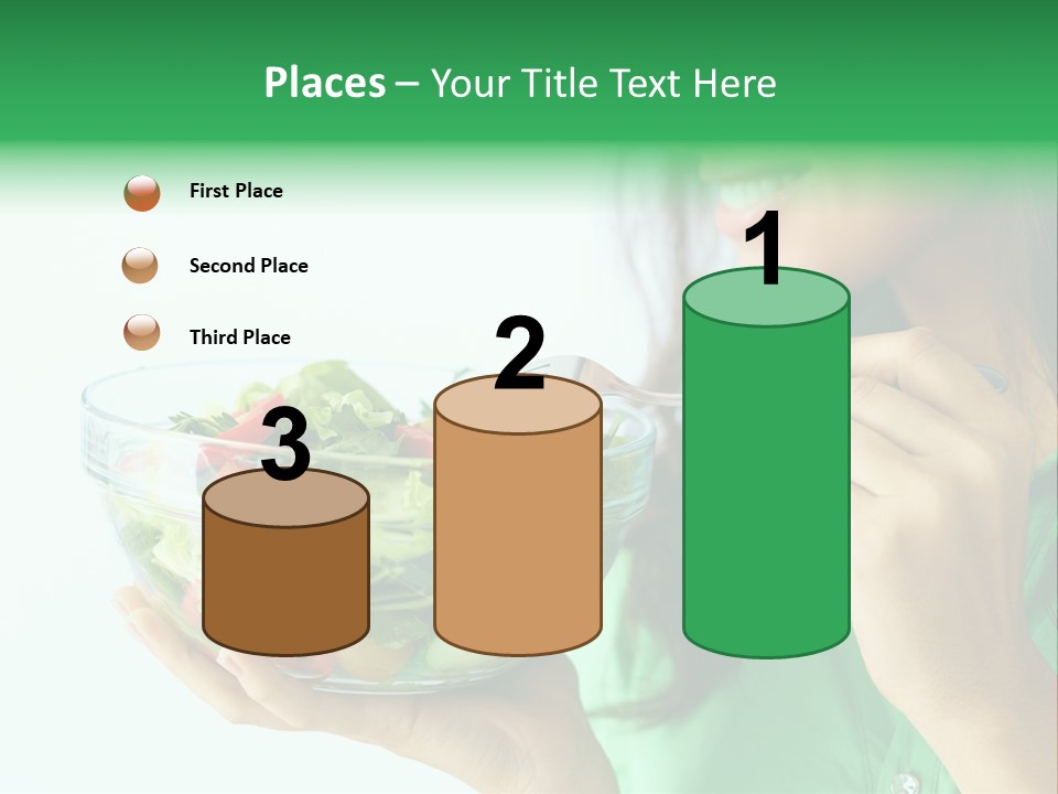 Girl Appetizer Starter PowerPoint Template