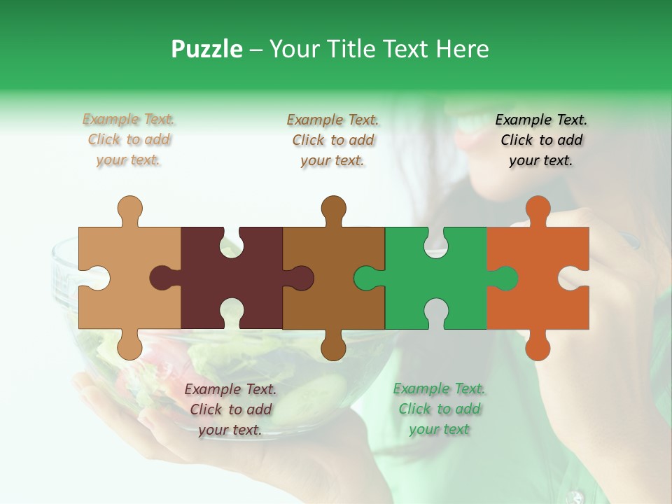 Girl Appetizer Starter PowerPoint Template