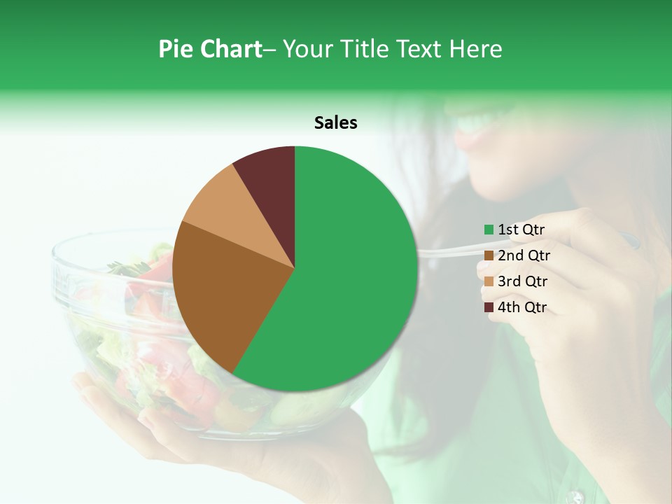 Girl Appetizer Starter PowerPoint Template