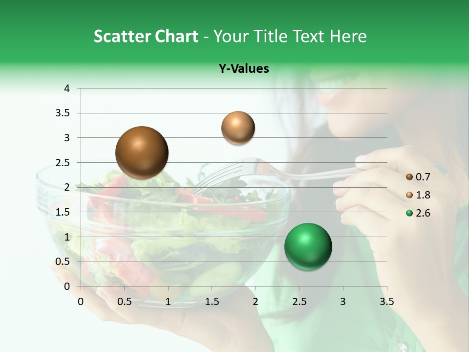 Girl Appetizer Starter PowerPoint Template