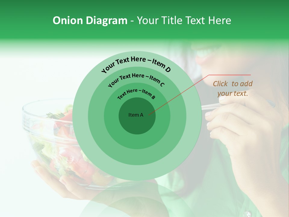 Girl Appetizer Starter PowerPoint Template