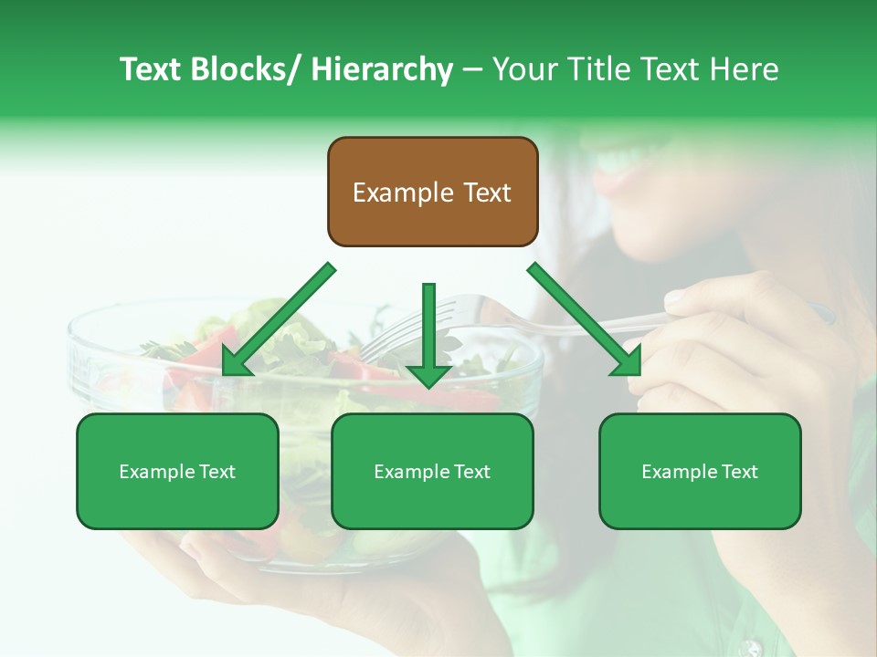 Girl Appetizer Starter PowerPoint Template