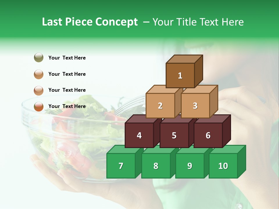 Girl Appetizer Starter PowerPoint Template