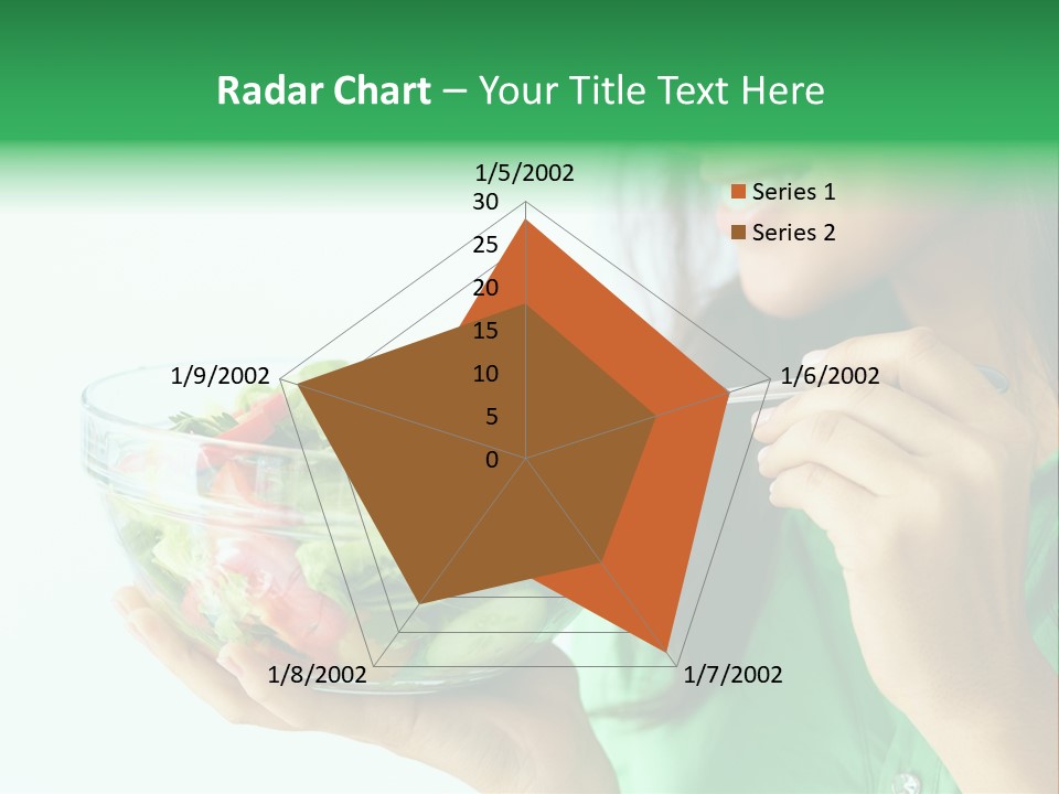 Girl Appetizer Starter PowerPoint Template