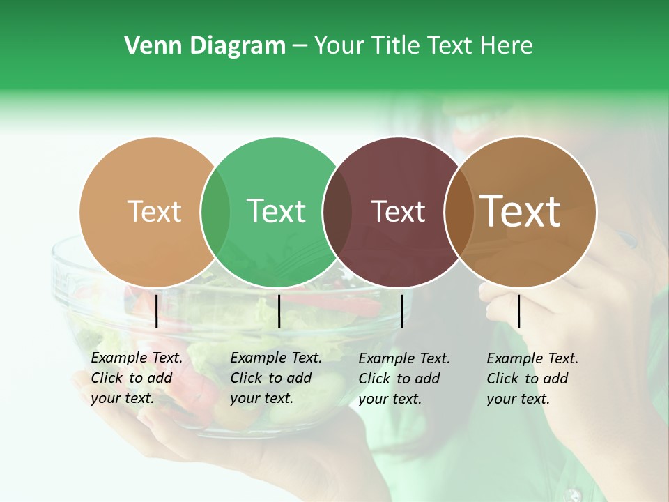 Girl Appetizer Starter PowerPoint Template