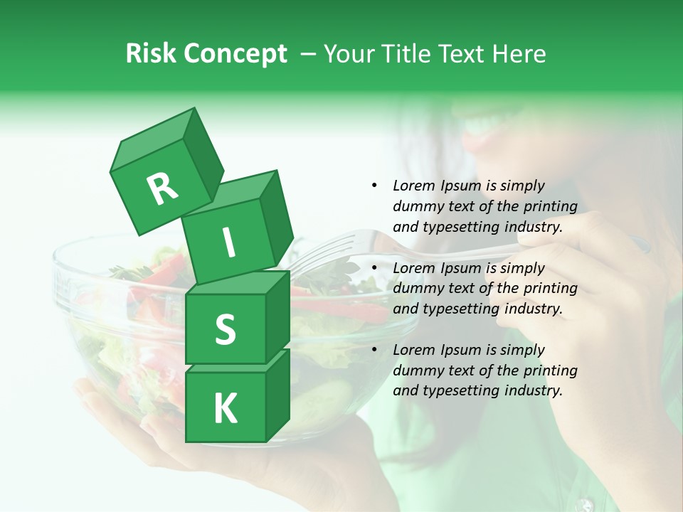 Girl Appetizer Starter PowerPoint Template