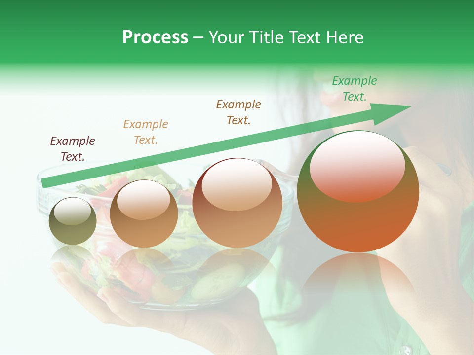 Girl Appetizer Starter PowerPoint Template