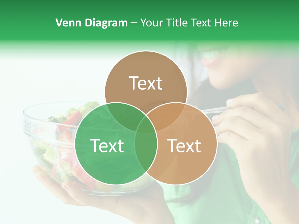 Girl Appetizer Starter PowerPoint Template