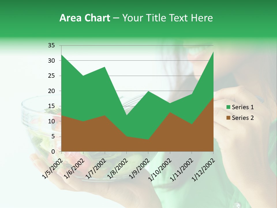 Girl Appetizer Starter PowerPoint Template