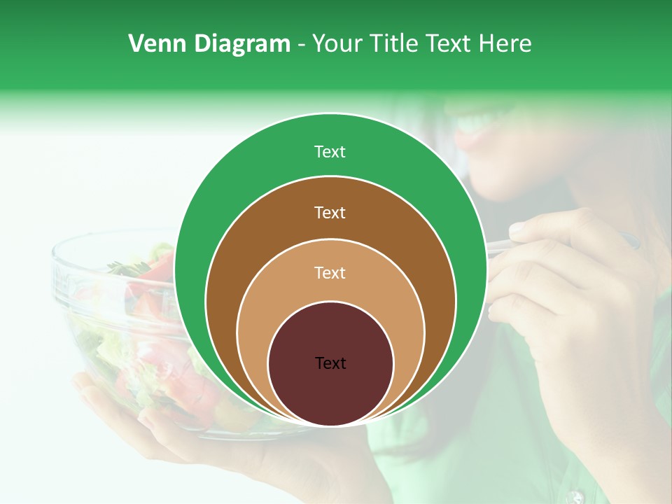 Girl Appetizer Starter PowerPoint Template