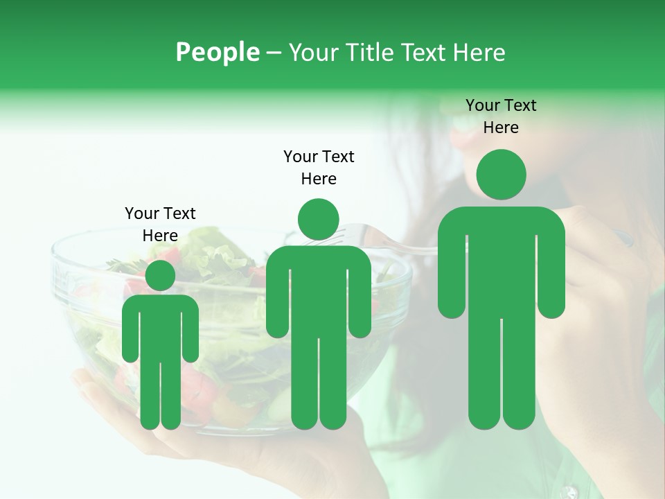 Girl Appetizer Starter PowerPoint Template