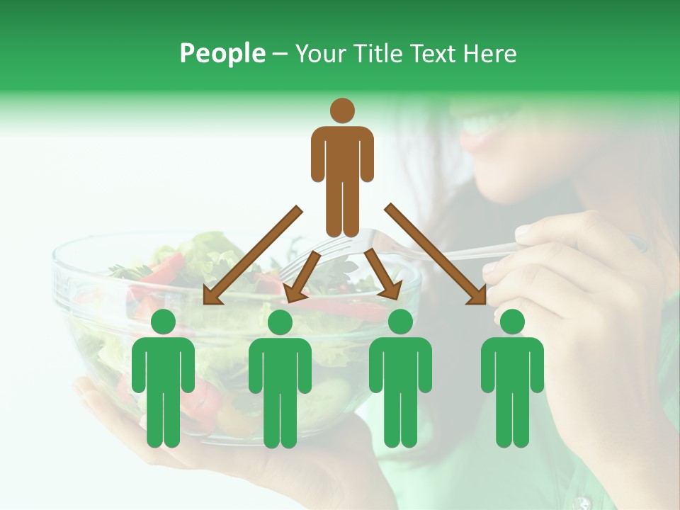 Girl Appetizer Starter PowerPoint Template