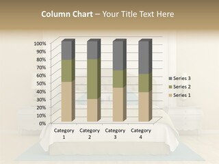 Furniture Comfortable Bed PowerPoint Template