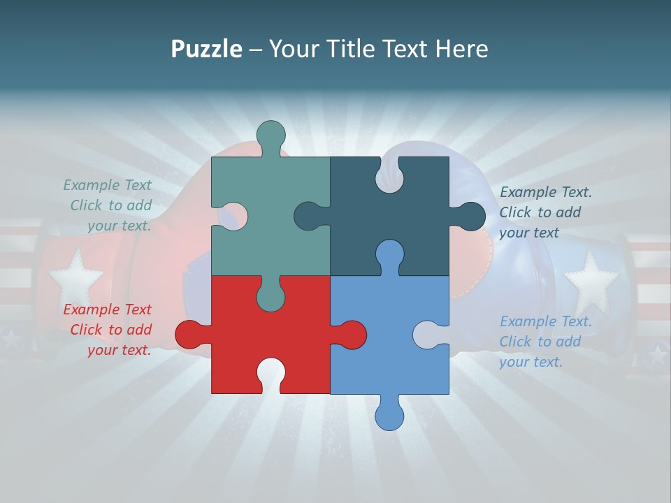 Republican Leadership Presidential Election PowerPoint Template