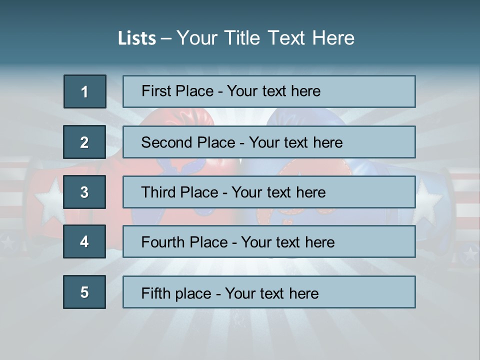 Republican Leadership Presidential Election PowerPoint Template