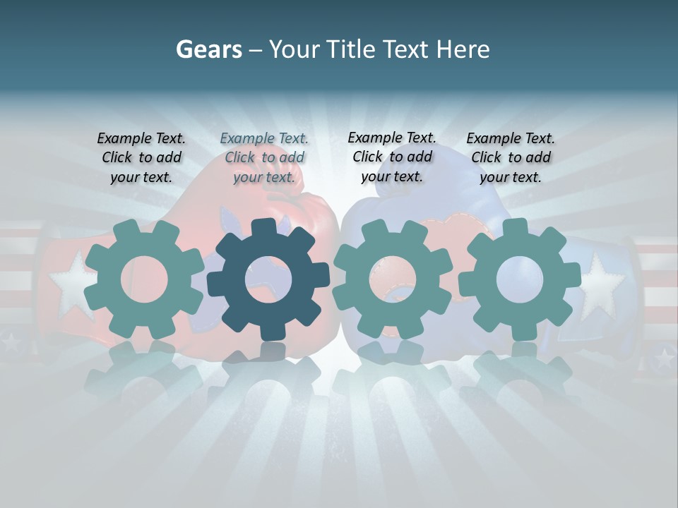 Republican Leadership Presidential Election PowerPoint Template