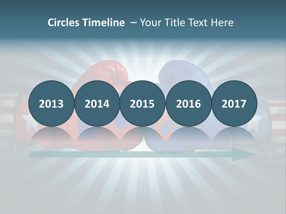 Republican Leadership Presidential Election PowerPoint Template