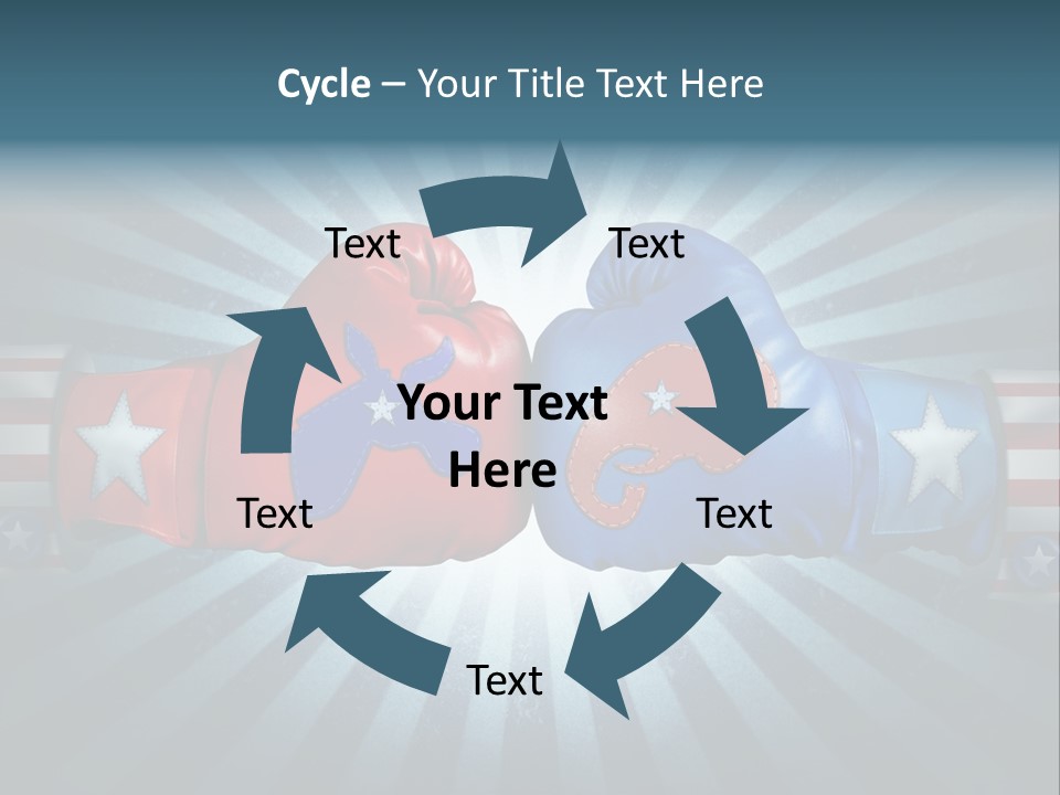 Republican Leadership Presidential Election PowerPoint Template
