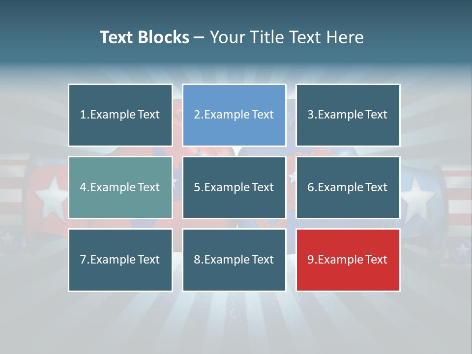Republican Leadership Presidential Election PowerPoint Template