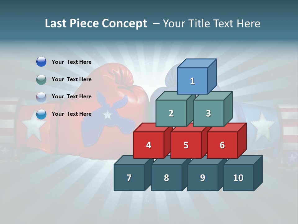 Republican Leadership Presidential Election PowerPoint Template