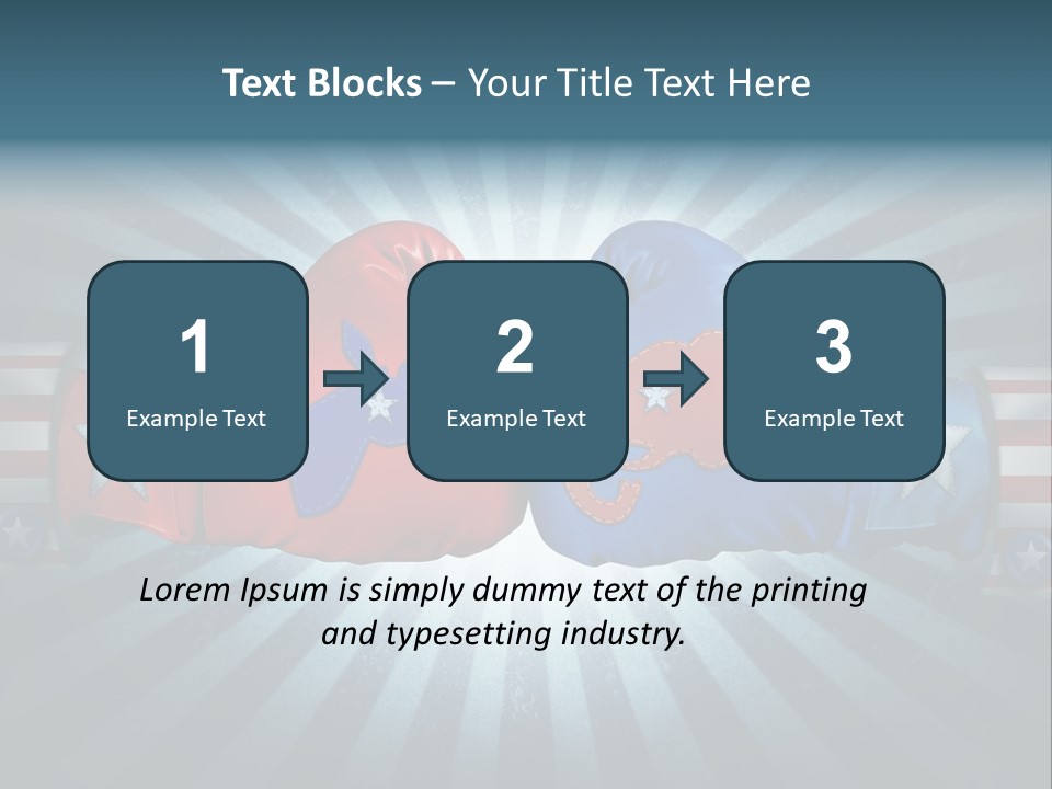 Republican Leadership Presidential Election PowerPoint Template