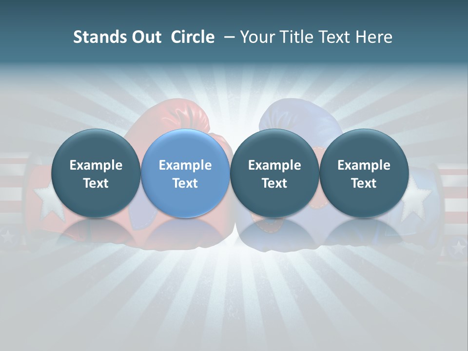 Republican Leadership Presidential Election PowerPoint Template