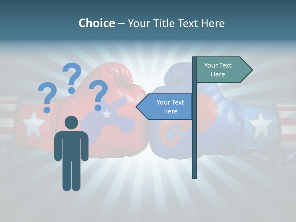 Republican Leadership Presidential Election PowerPoint Template