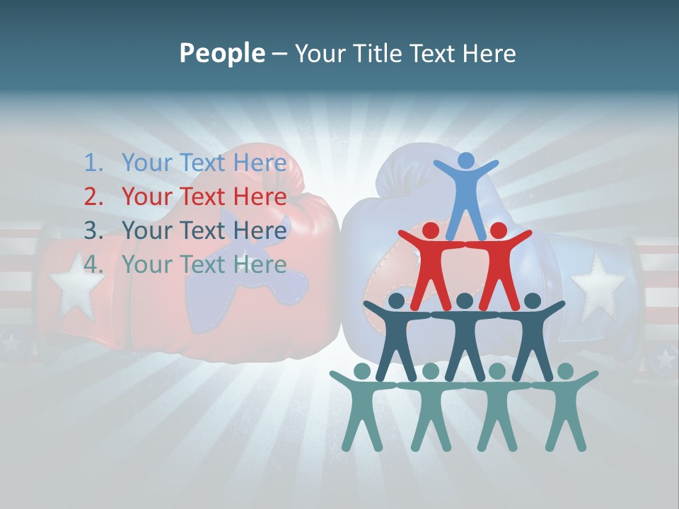 Republican Leadership Presidential Election PowerPoint Template