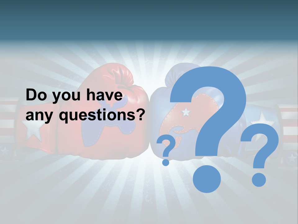 Republican Leadership Presidential Election PowerPoint Template