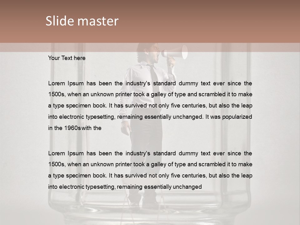 Emotion Communication Scream PowerPoint Template