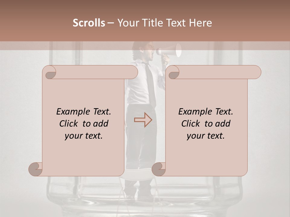 Emotion Communication Scream PowerPoint Template