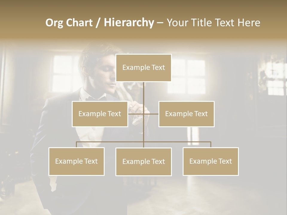 Man Luxury Party PowerPoint Template