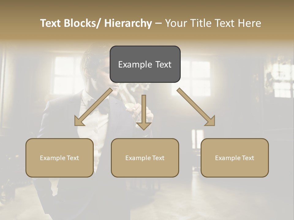 Man Luxury Party PowerPoint Template